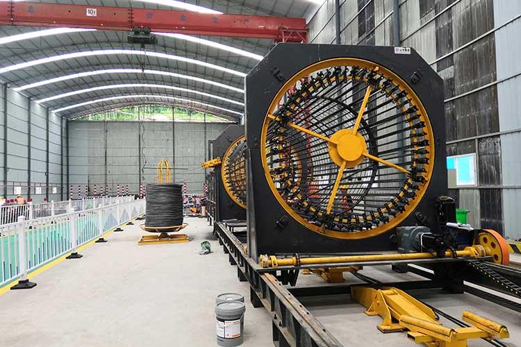 機械化加工鋼筋籠，在質量控制方面獲得了保障